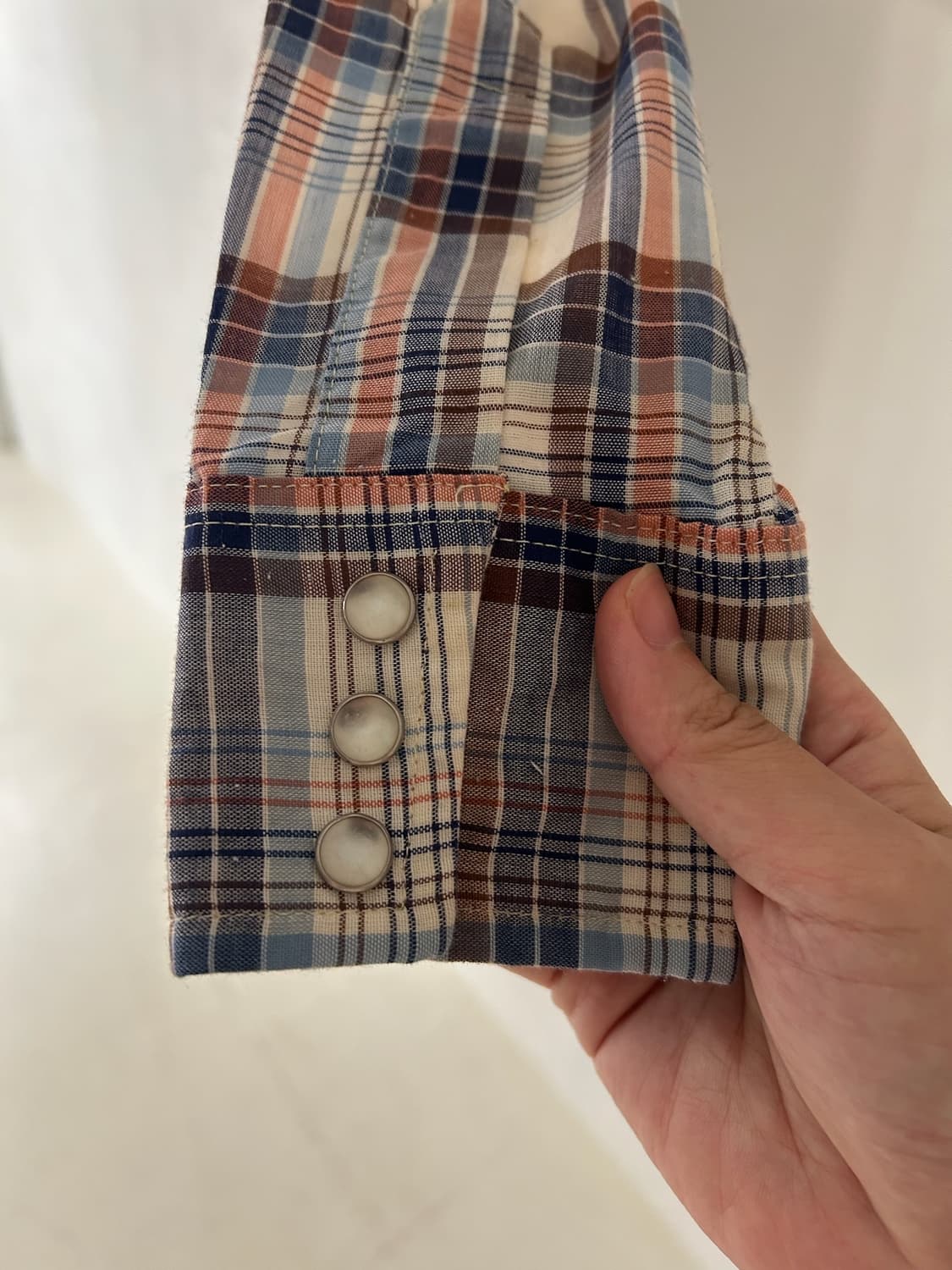 70's vtg USA Lee  Western shirt. 상품이미지7