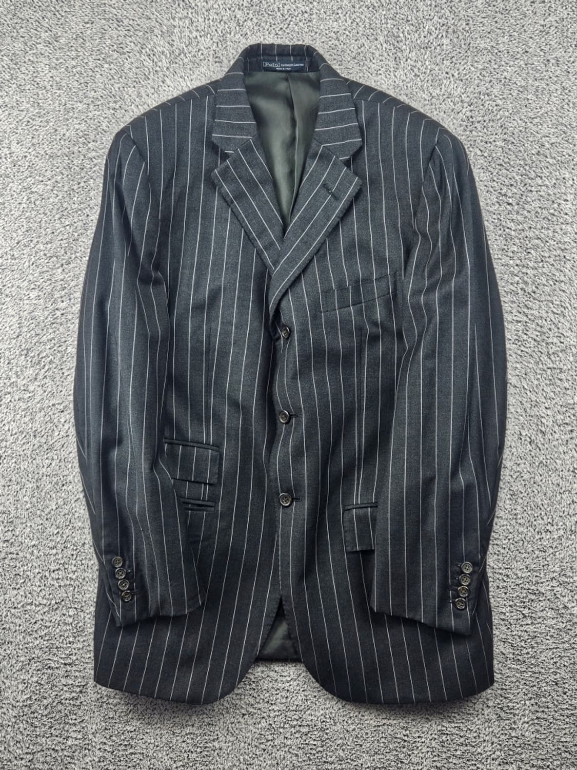 ITARY 폴로랄프로렌 스트라이프 블레이저 자켓 ( 40R )/11501 상품이미지2