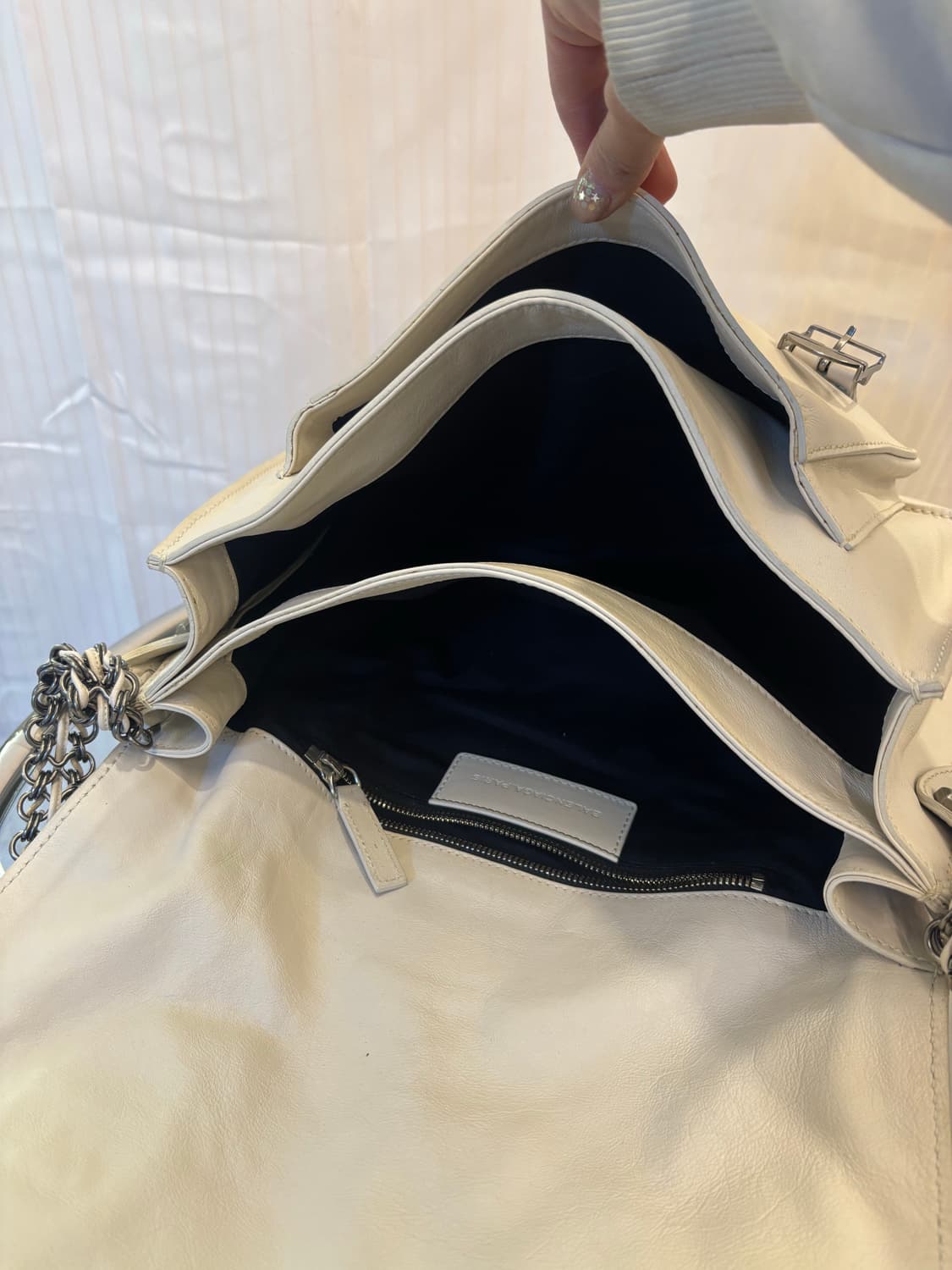 정품 발렌시아가 체인 메신저백     상품이미지8