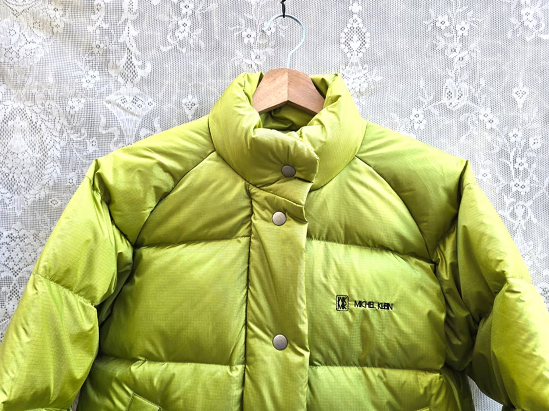 빈티지 미셀클랑 크롭 패딩 상품이미지2