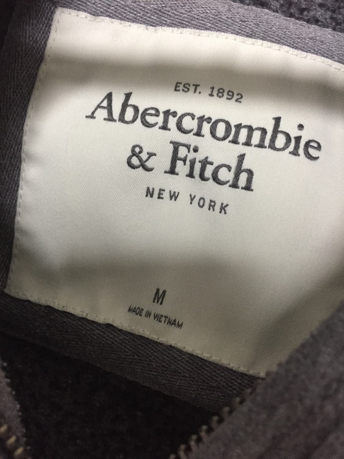 아베크롬비 자수로고 후드집업 상품이미지2