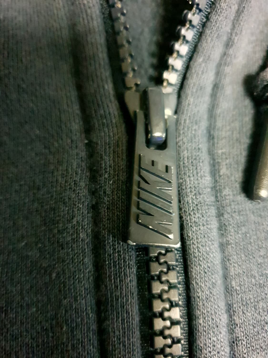 (해외판) 나이키 오버핏 솔로스우시 플리스 후드집업 네이비 (S) 상품이미지3