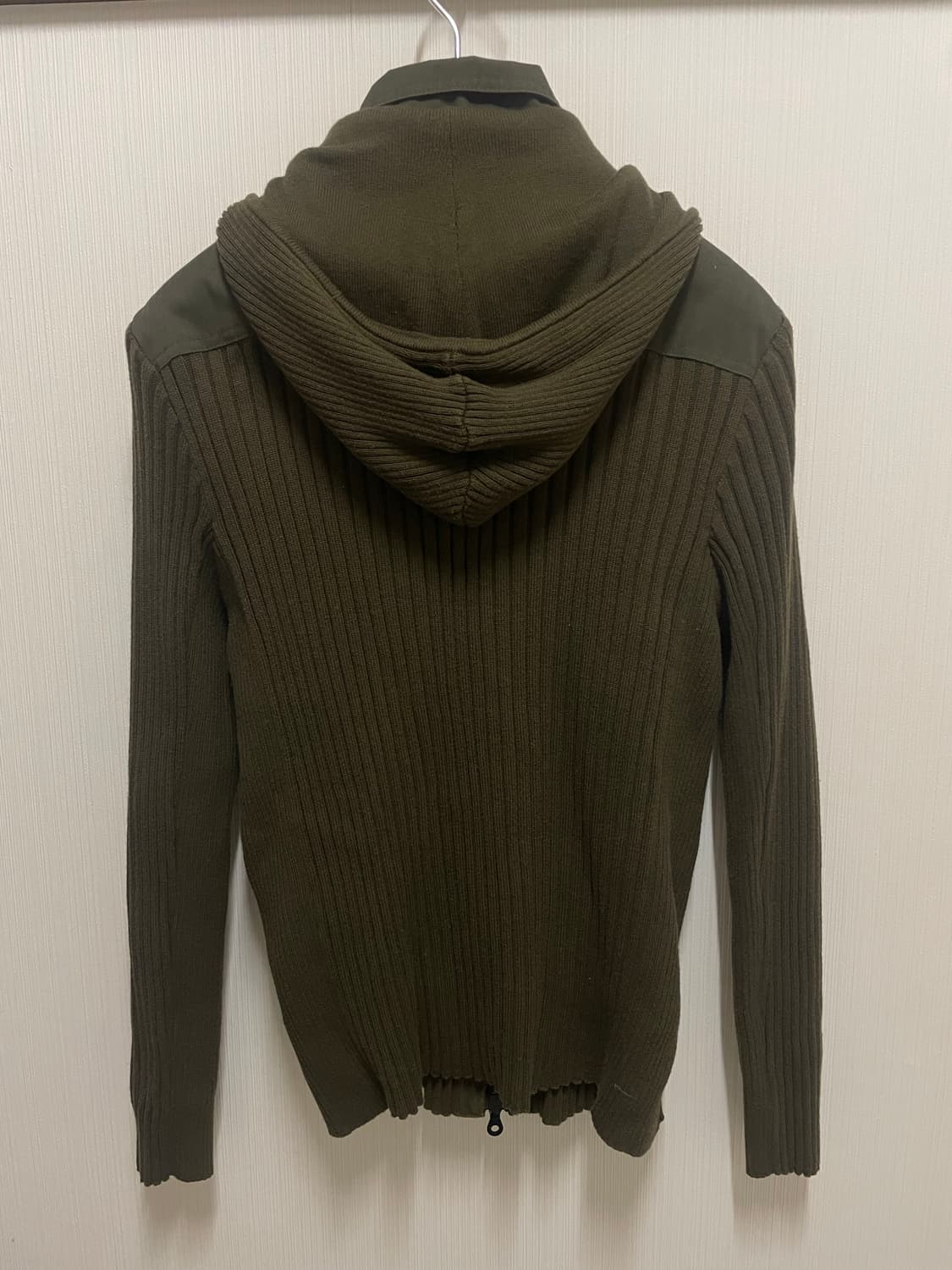 NICOLE CLUB FOR MAN KINT HOODIE ZIP UP 상품이미지2