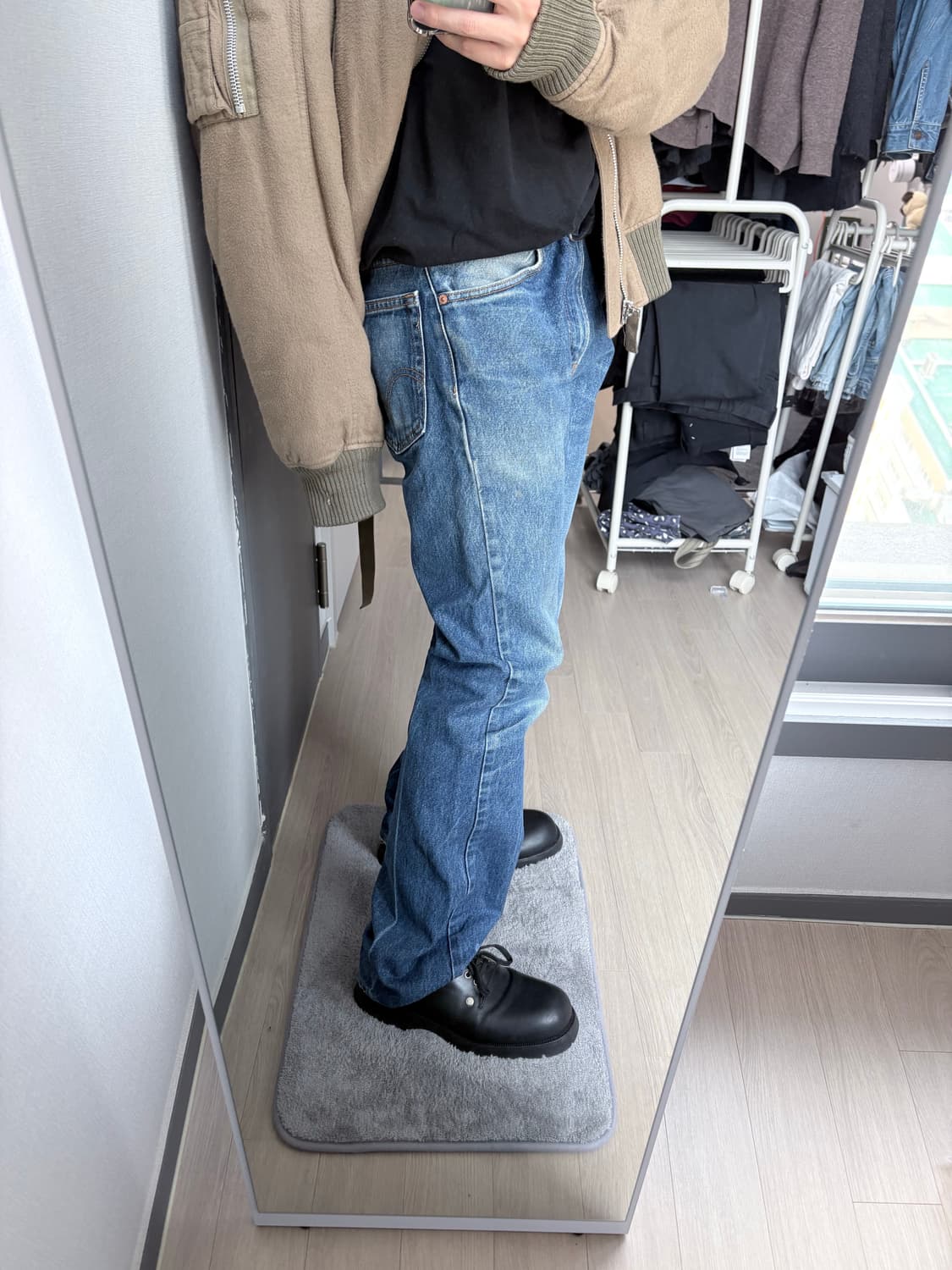 (33x32) 리바이스 517 부츠컷 중청 데님 상품이미지3