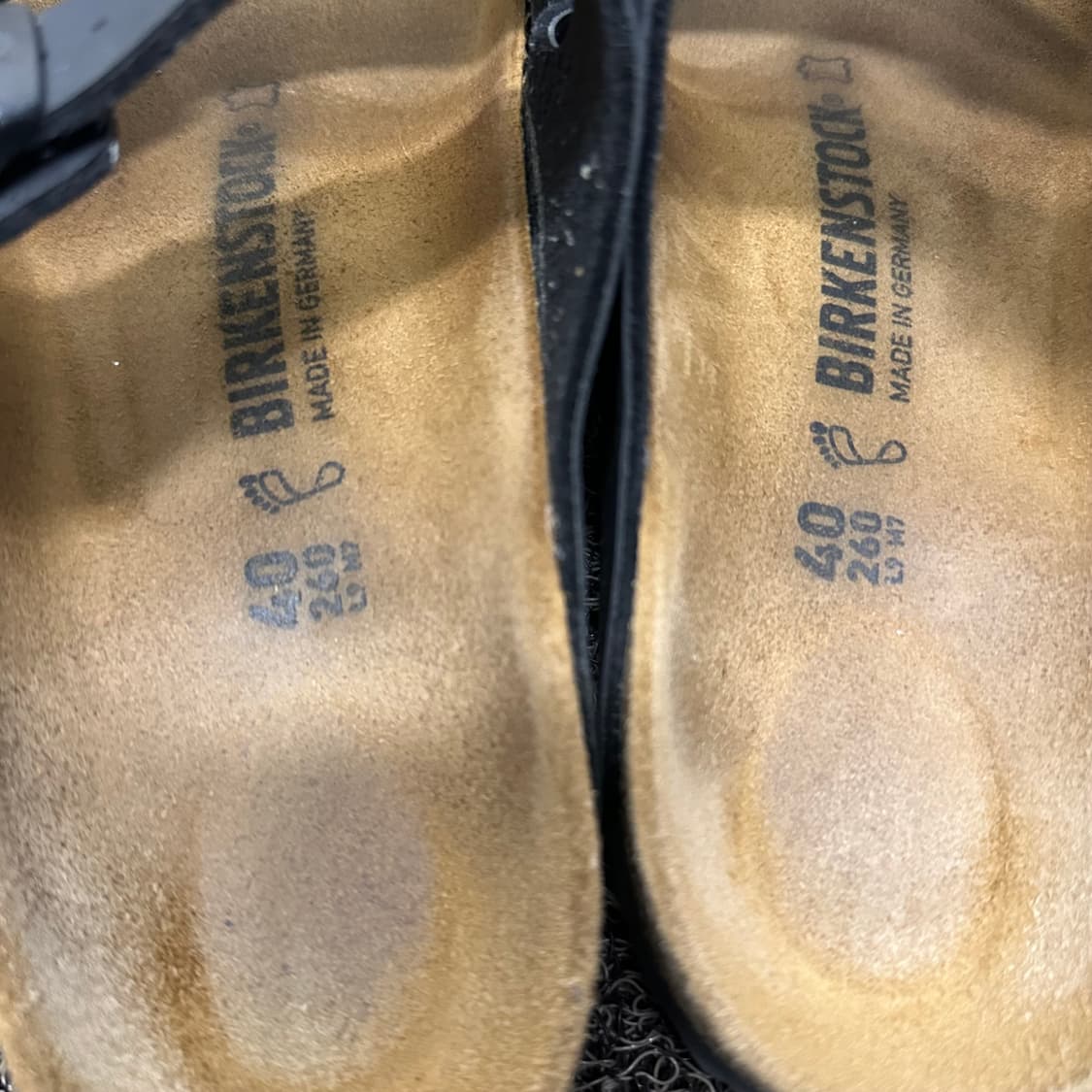 버켄스탁 아리조나 블랙 샌들 260사이즈 상품이미지4