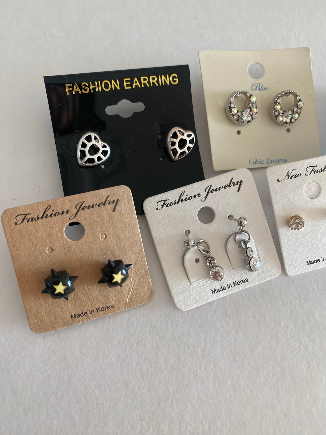 새상품 귀걸이 6종 세트 상품이미지2