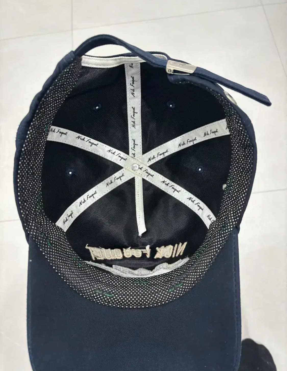 닉푸케 볼캡 Nick fouquet cap 상품이미지2