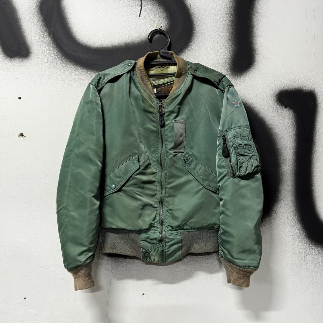 1950s USA 알파인더스트리 L2B 초판 복각 플라이트 자켓 상품이미지1