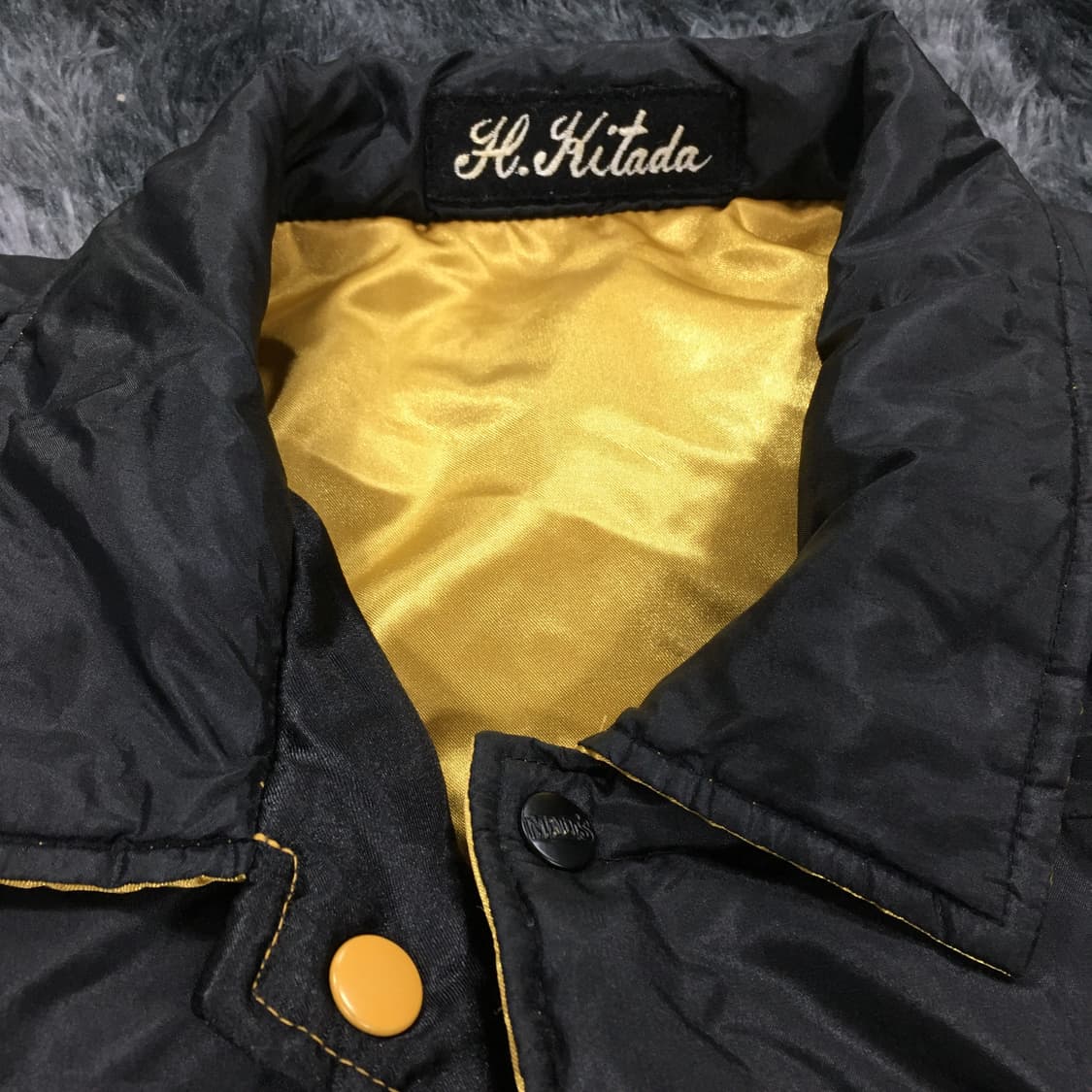 투티/0253 산토리몰츠 MALTS 리버시블 구스다운패딩 일본빈티지 XL 상품이미지5