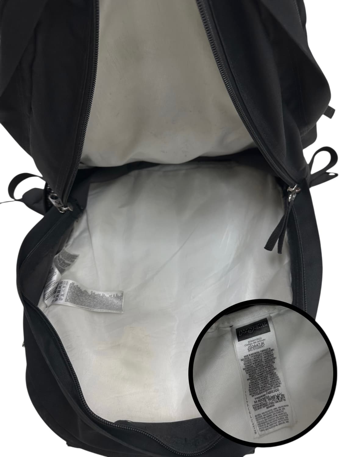 잔스포츠 빅스튜던트 백팩 가방 블랙 상품이미지9