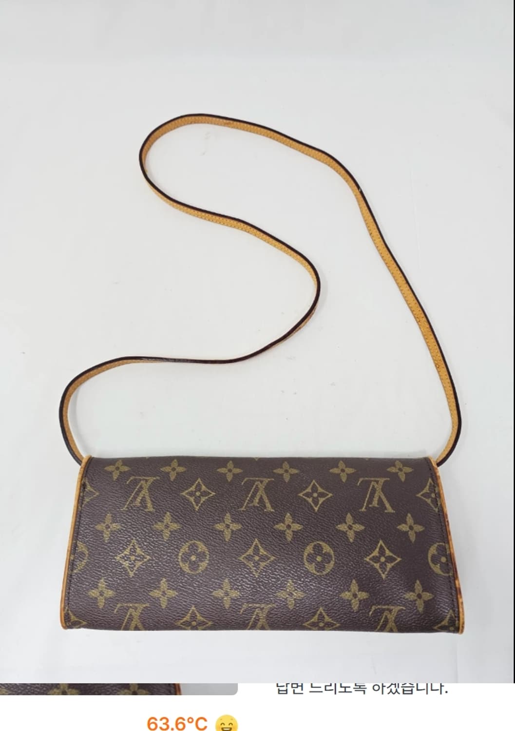정품 루이비통 플로렌틴 캔버스 포쉐트 트윈 GM 숄더겸 크로스백 상품이미지2