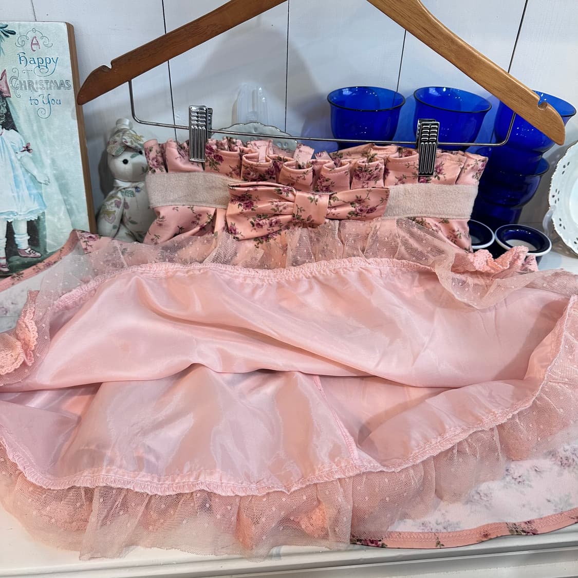 리즈리사 플라워 리본 하이웨스트 스커트 상품이미지6