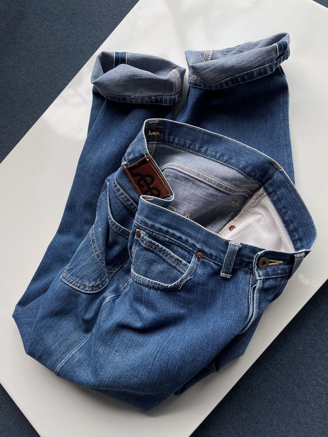 Tapered silhouette denim pants 상품이미지10