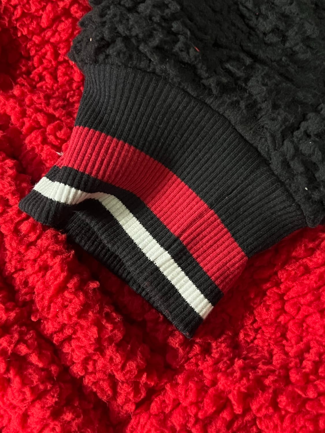 타미힐피거 플리스 아노락 반집업 상품이미지4