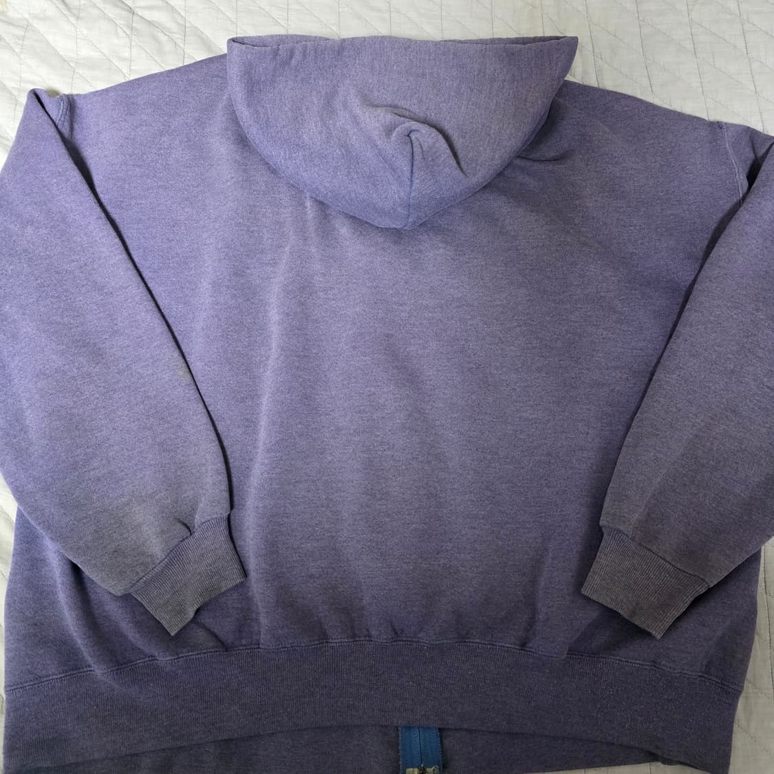 [XXL] 90s 빈티지 러셀 애슬레틱 후드집업 페이드 퍼플 상품이미지3