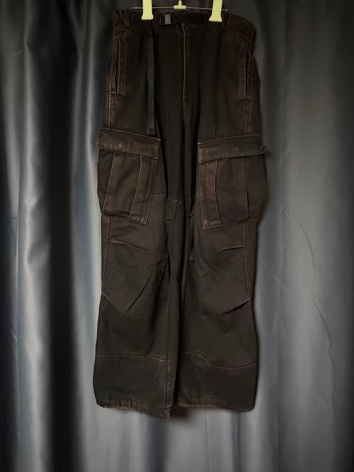 해칭룸 밀팬츠 워시드 블랙 4사이즈 상품이미지1