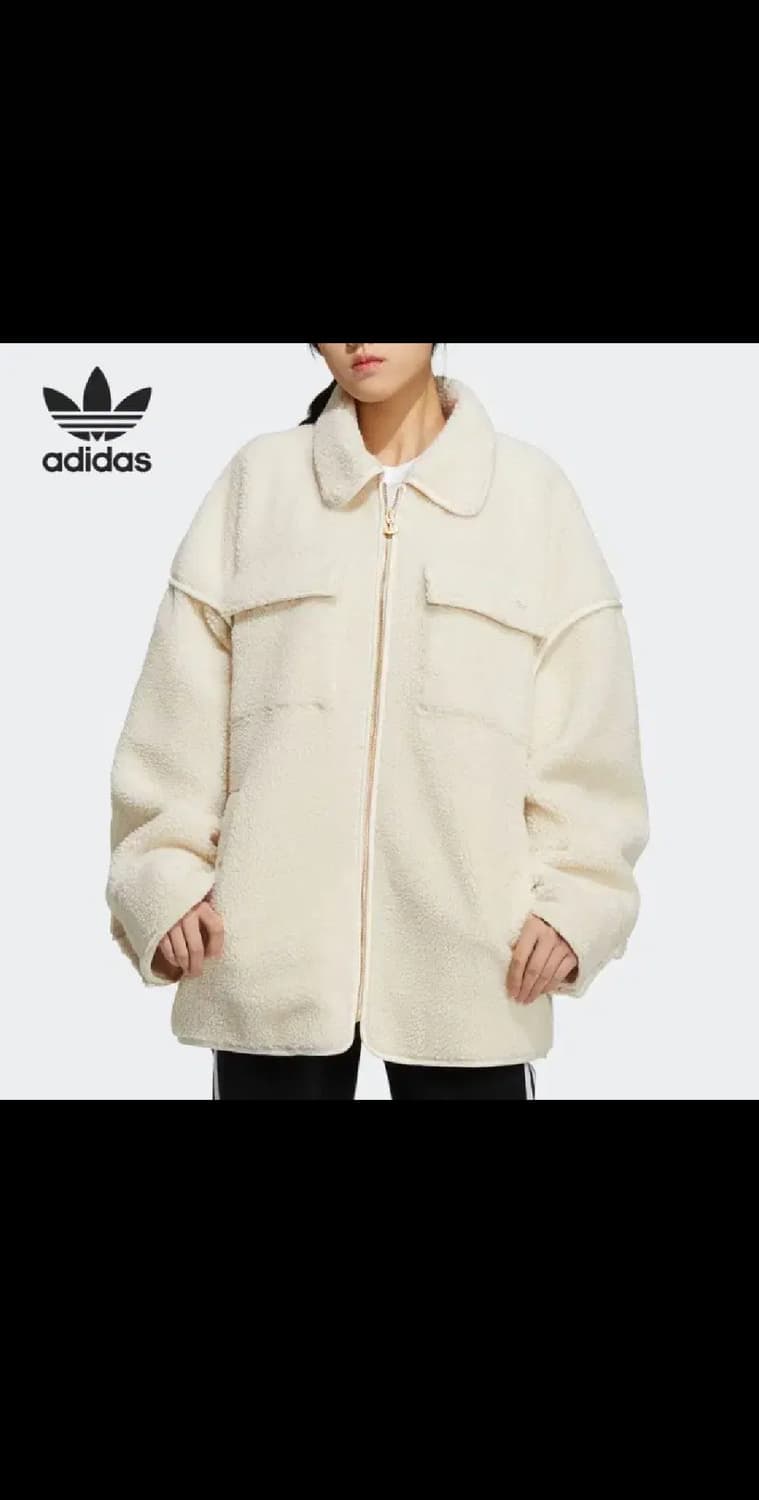 [[여성 S, A급] 아디다스(ADIDAS) 쉐르파 자켓 상품이미지1