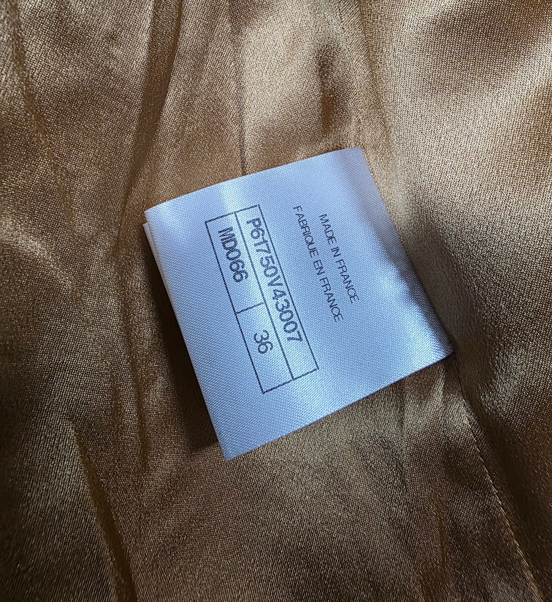 샤넬 프리폴 파리-이집트 공방 컬렉션 / 피터팬 카라 / 36 상품이미지10