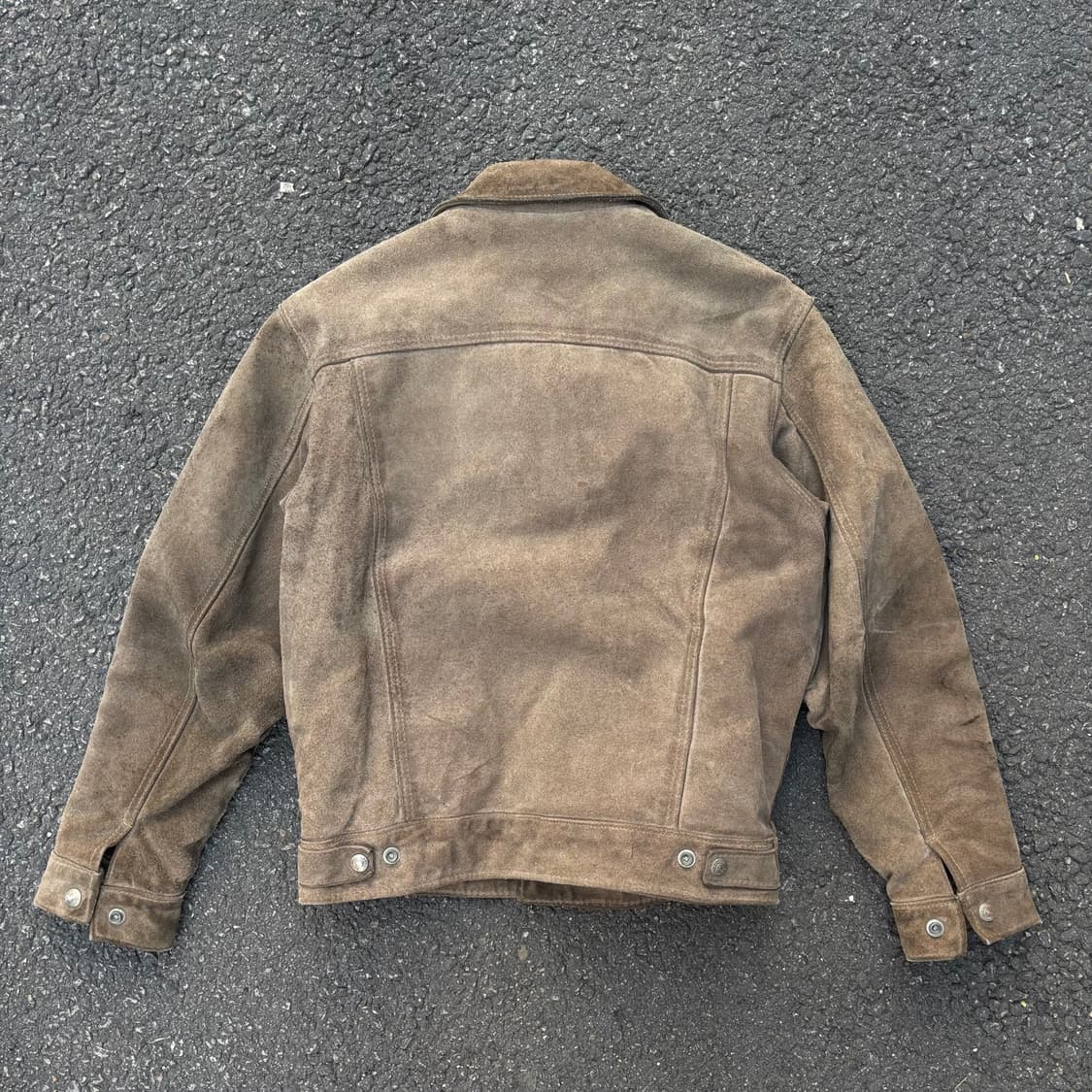 80년대 미국 쇼트 웨스턴 스웨이드 자켓 상품이미지2