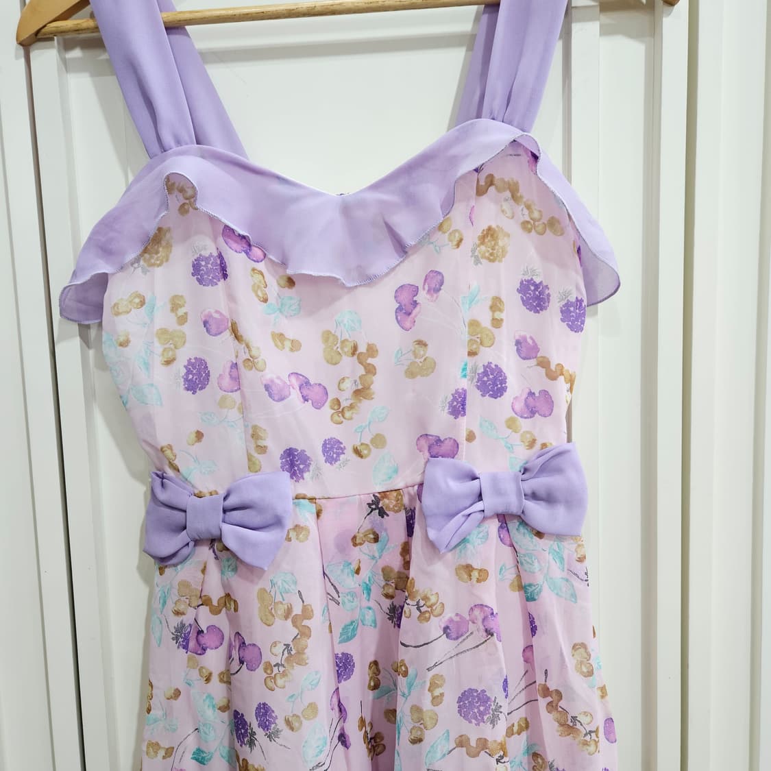 로지타(ROJITA) 체리 플라워 리본  원피스 상품이미지2