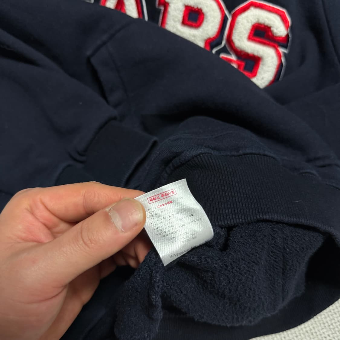 두산 베어스 빅로고 후드티 상품이미지4