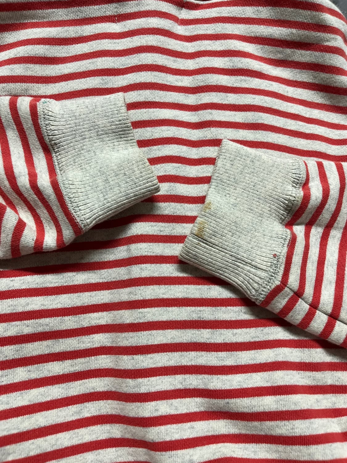 네넷냐 스트라이프 후드집업 🐱red 상품이미지3