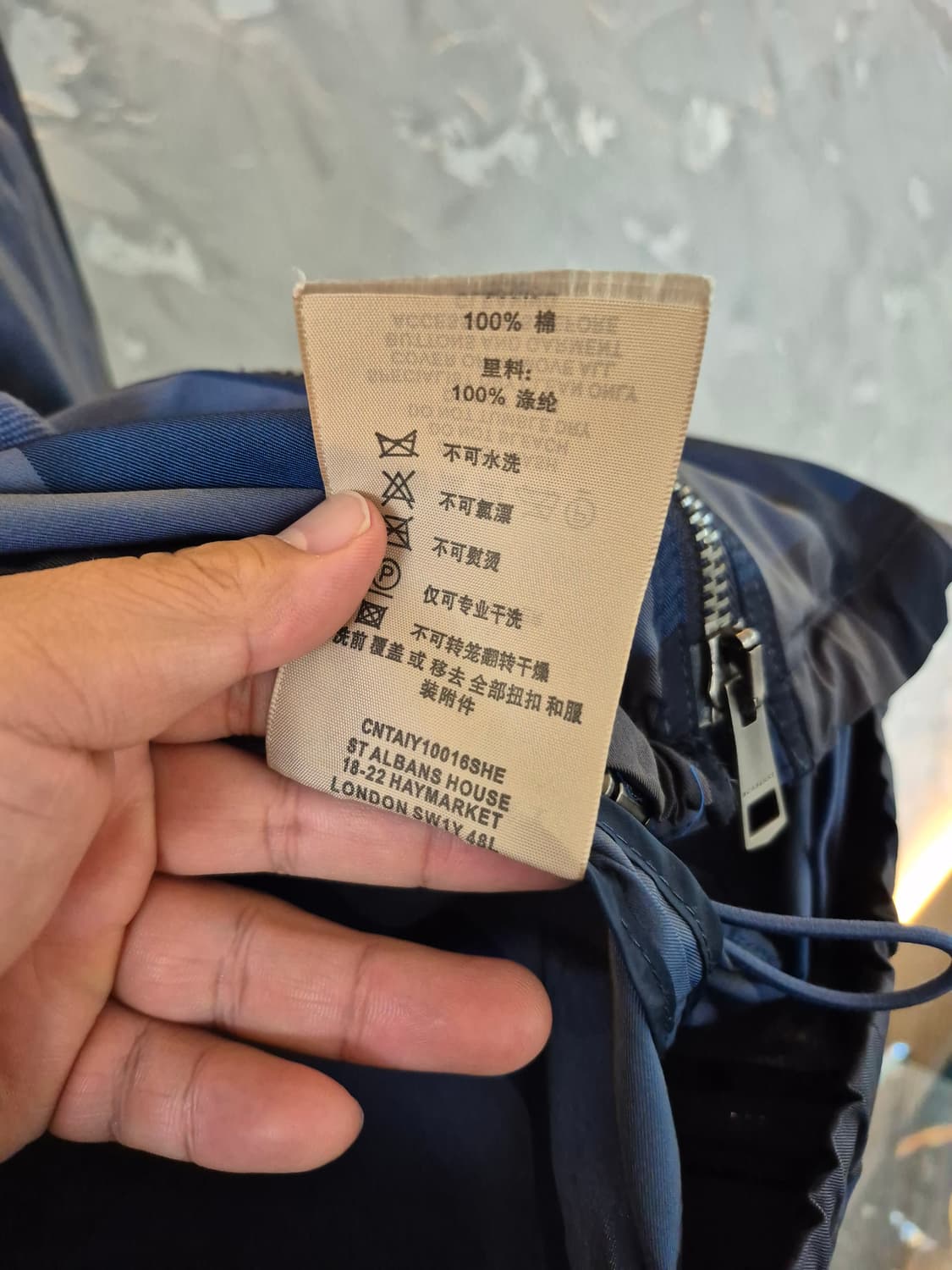 버버리 브릿 여성 체크 후드 자켓 38size 상품이미지5