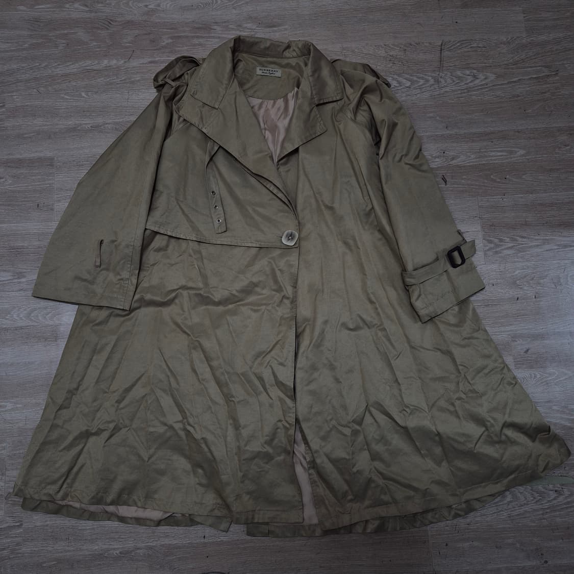 버버리 런던 여성 와이드 트렌치코트 M(95) 상품이미지1
