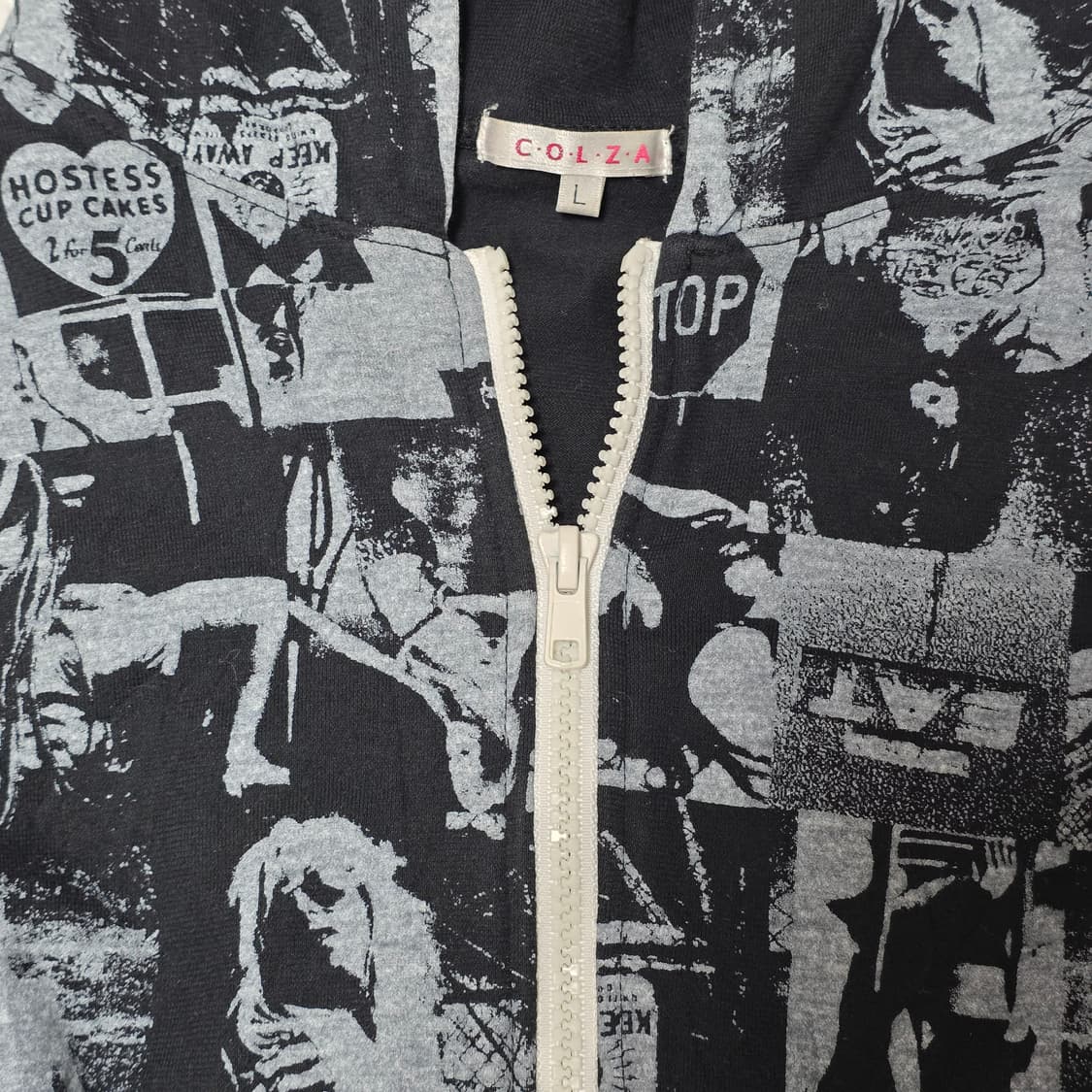 COLZA 2010s 고스펑크메탈시크 후드집업 상품이미지4