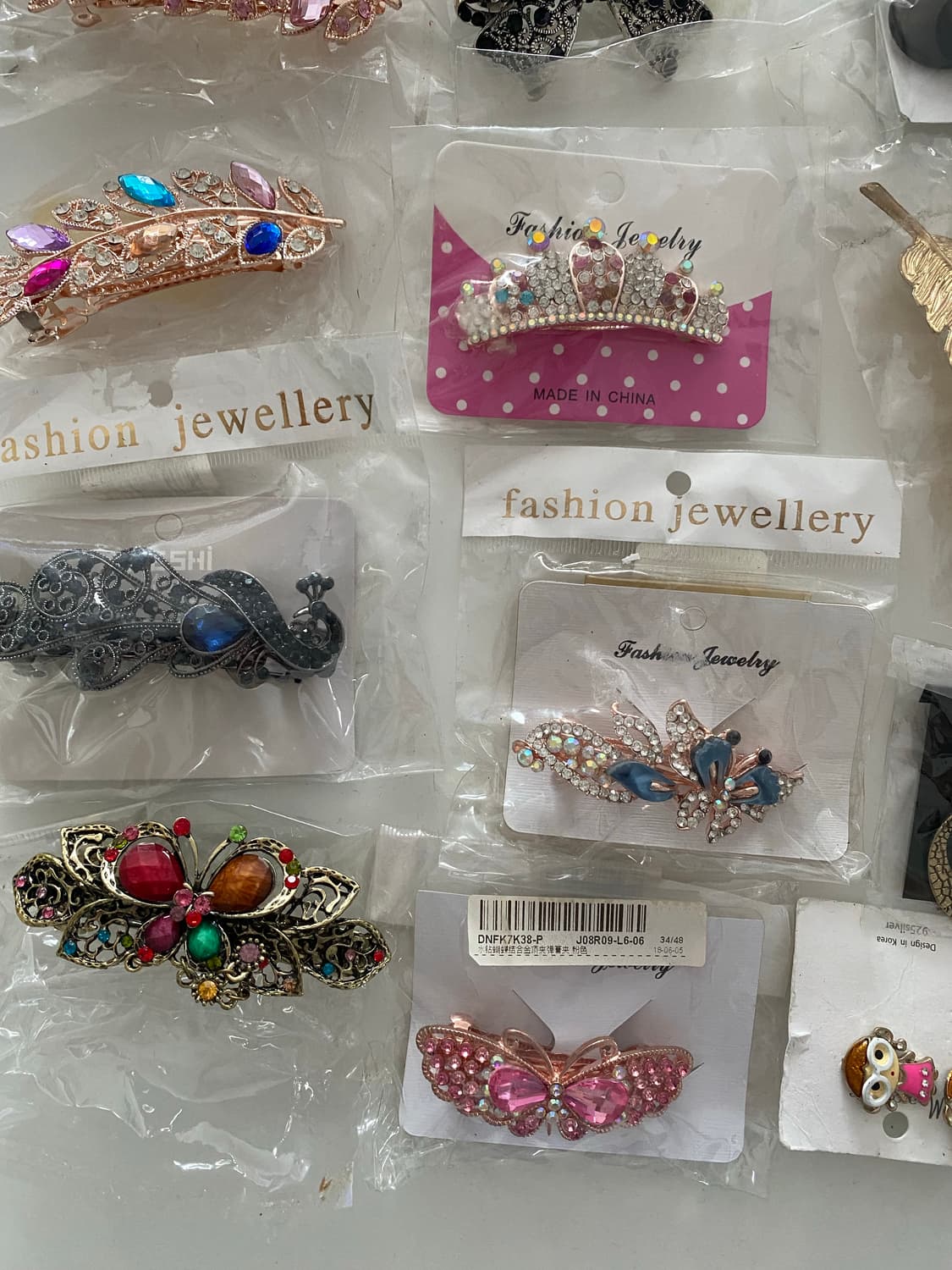 미사용 헤어핀 귀걸이 일괄 상품이미지3