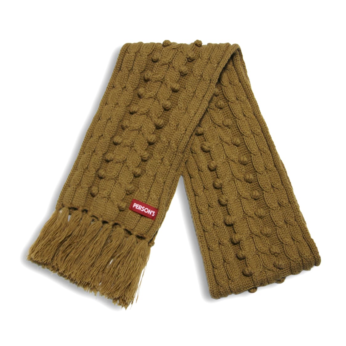 Person's Mustard Foam muffler 상품이미지1