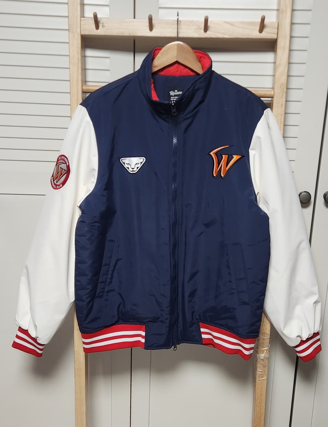 2XL KBO 다이나핏 SK와이번스 어센틱 동계(누빔자켓) 상품이미지3