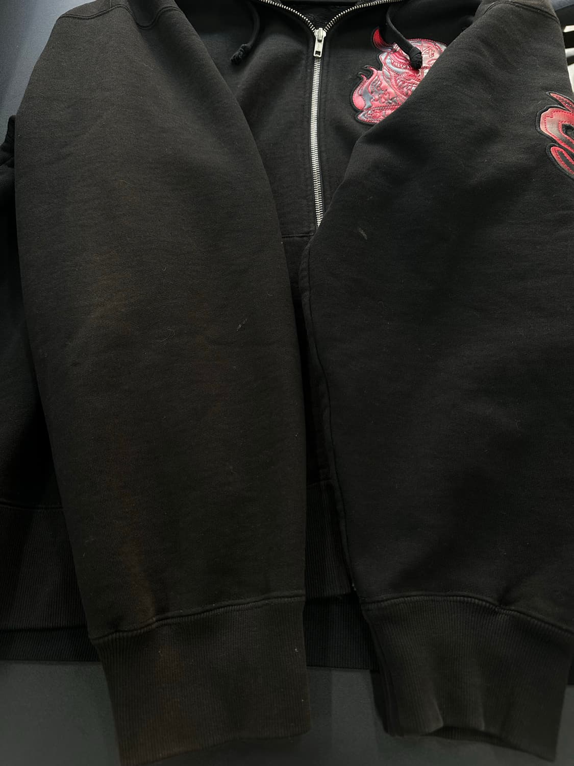 슈프림 22SS 데몬 빅로고 후드집업 상품이미지7