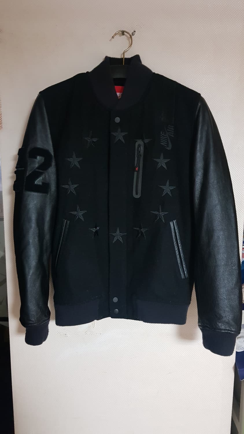 Nike Destroyer 레더 바시티자켓 802644-010 상품이미지2