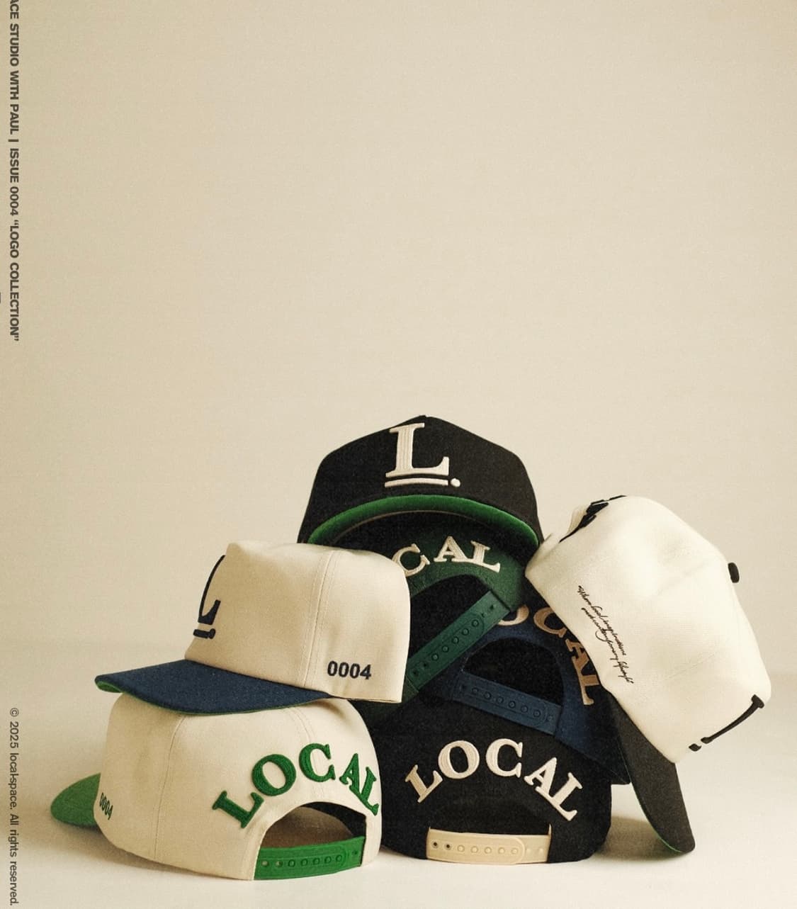 Local space 6패널캡 3종 상품이미지5