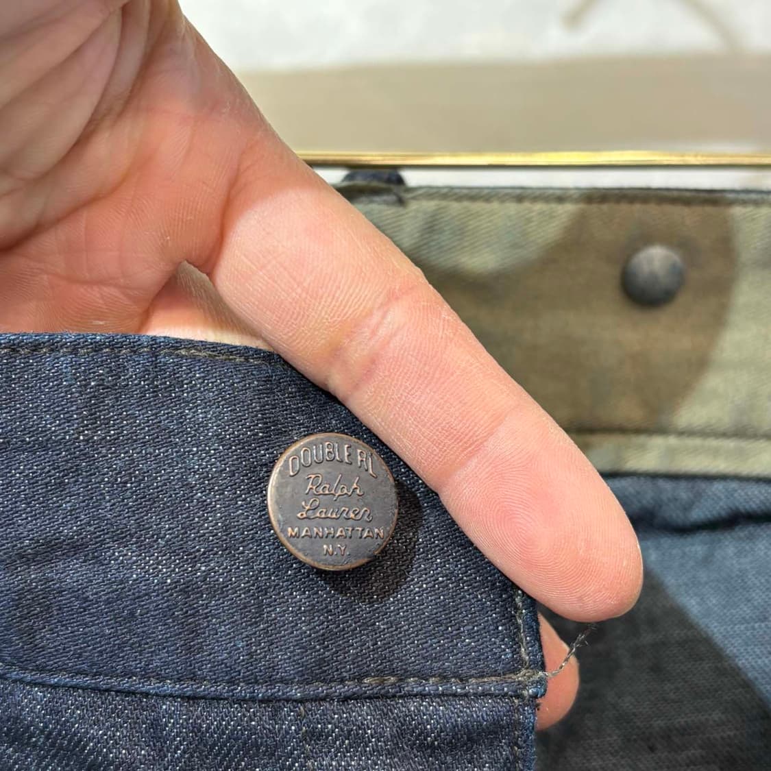 34-36 더블알엘 rrl double rl 생지데님팬츠 상품이미지5