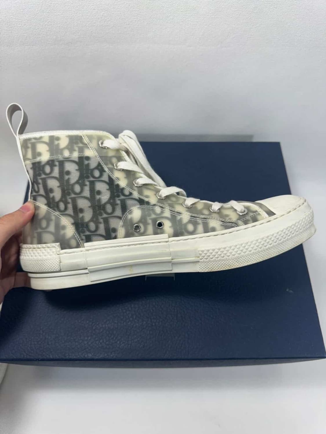 디올 오블리크 스니커즈 하이탑 b23 상품이미지3