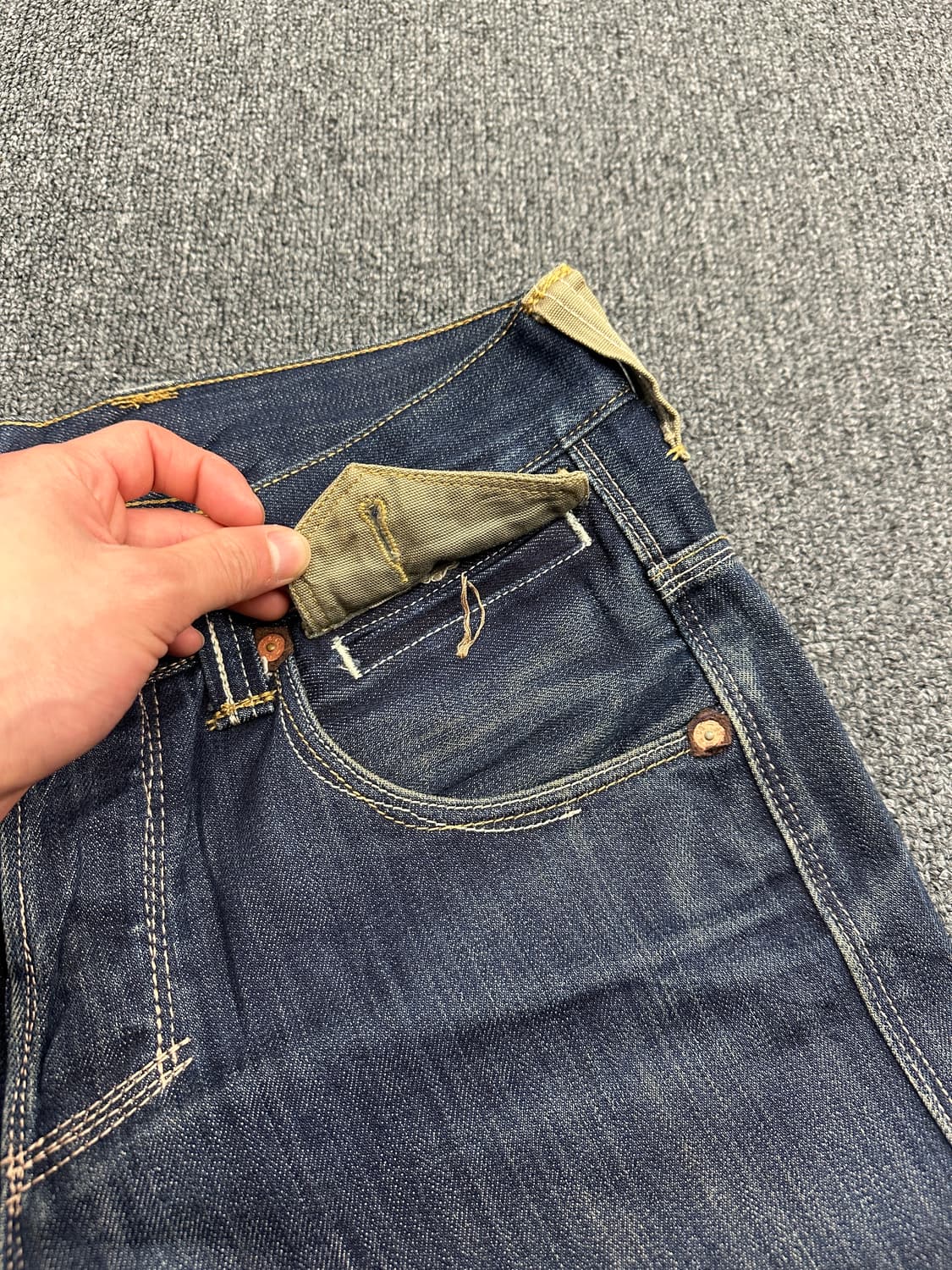 30) 리바이스 522 슬림 스트레이트 데님팬츠 상품이미지5