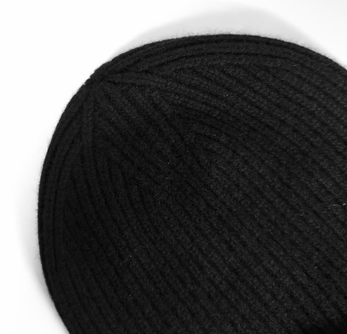루이비통 어헤드 LV로고 캐시미어 비니 블랙 MP3246 상품이미지4