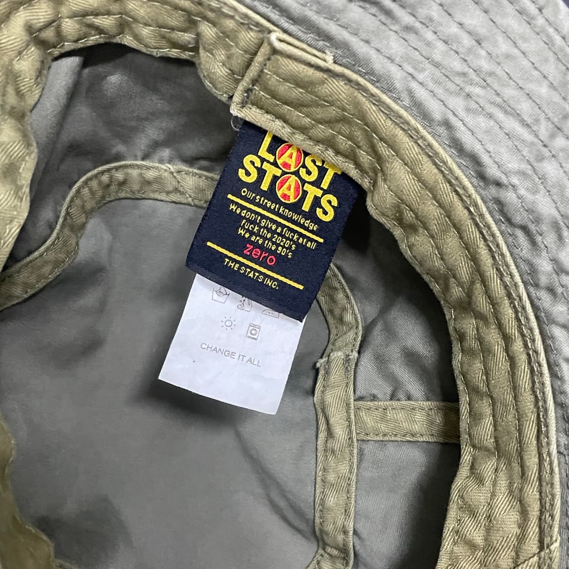 라스탯츠 버킷햇 카키 상품이미지4