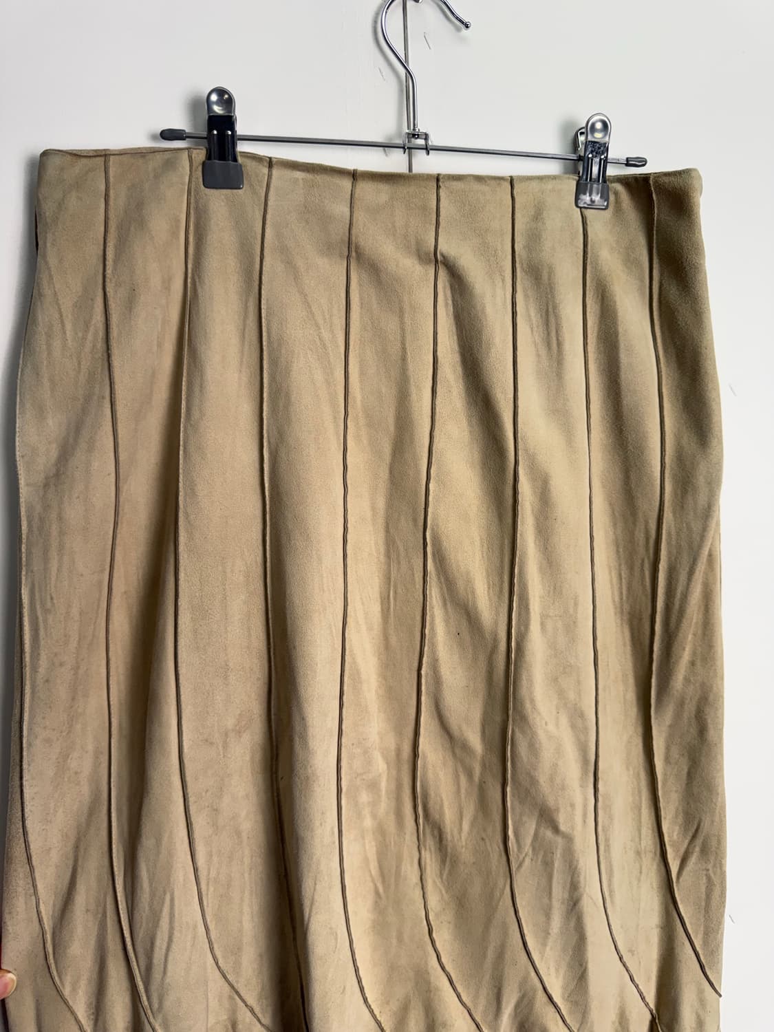 ermanno scervino 스웨이드 스커트 상품이미지2