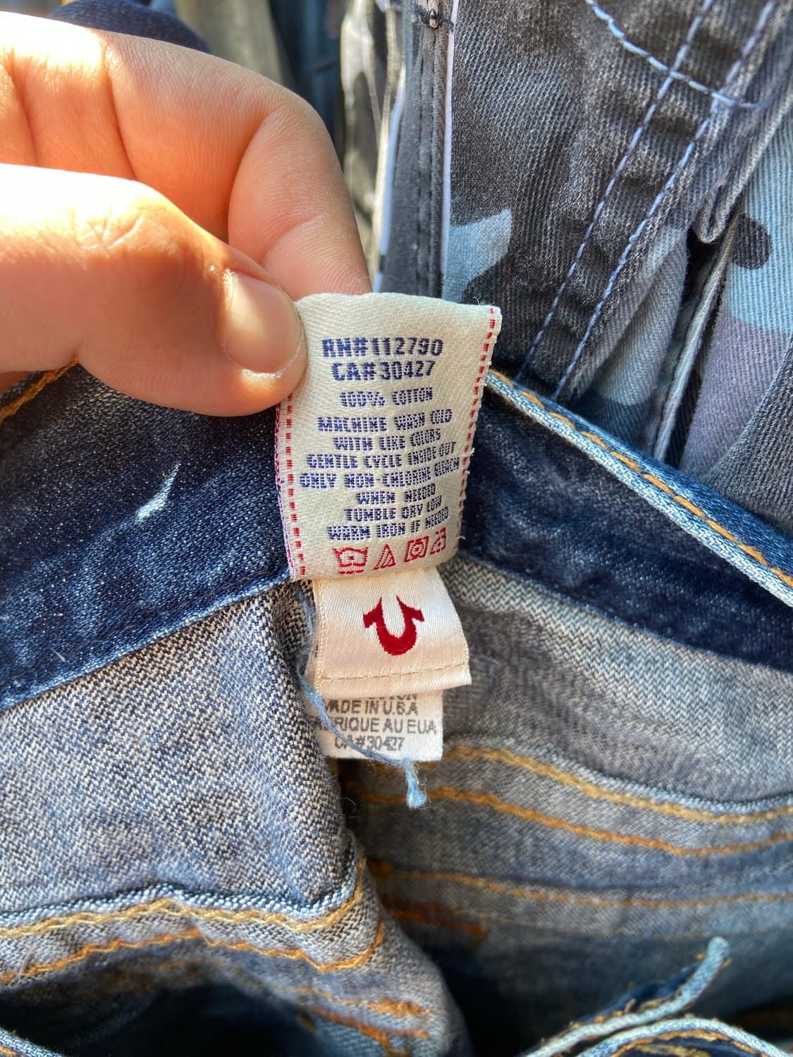 True Religion Rainbow Billy Flaired Jean 상품이미지8