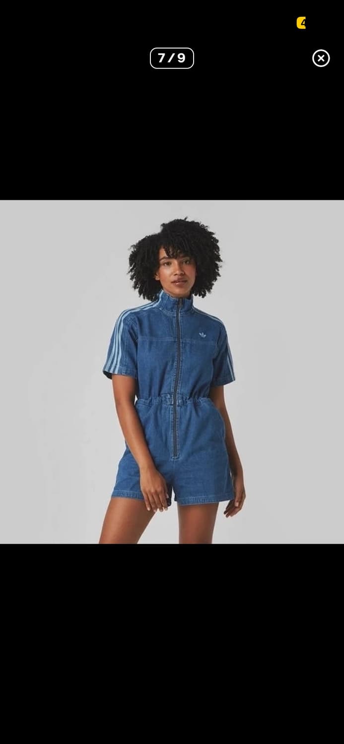 아디다스 데님 점프수트 상품이미지6