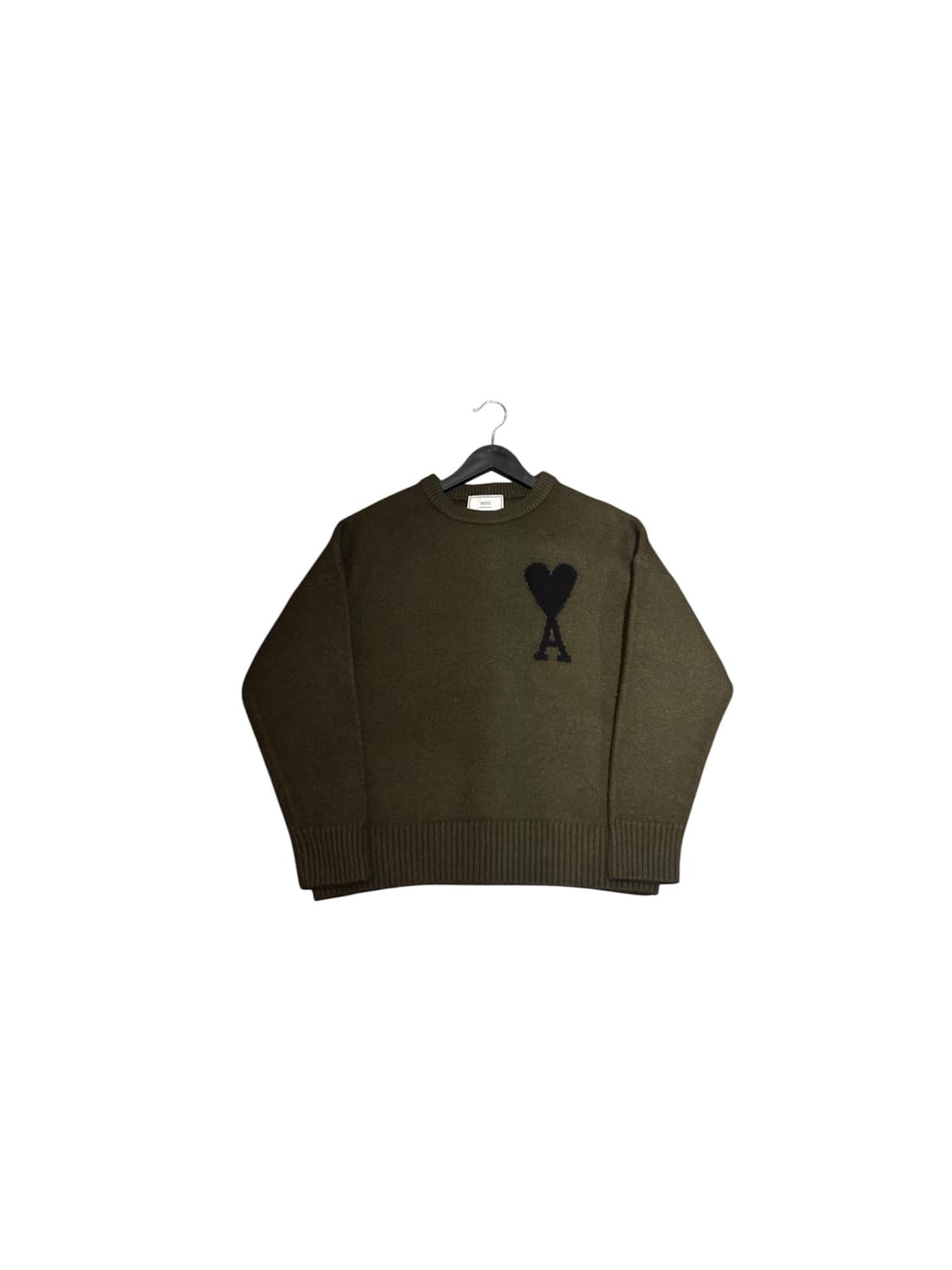 AMI 아미 빅하트 빅로고 니트 스웨터  상품이미지1