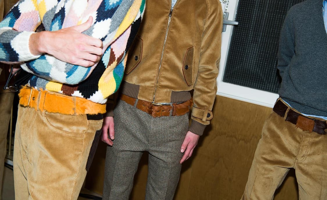 프라다 코듀로이 봄버자켓 상품이미지2