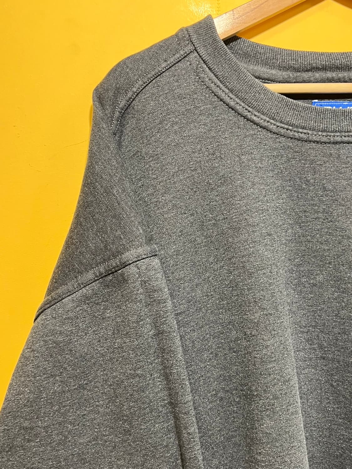 90s [2XL] 러셀 플루마 빈티지 맨투맨 차콜 그레이 상품이미지3