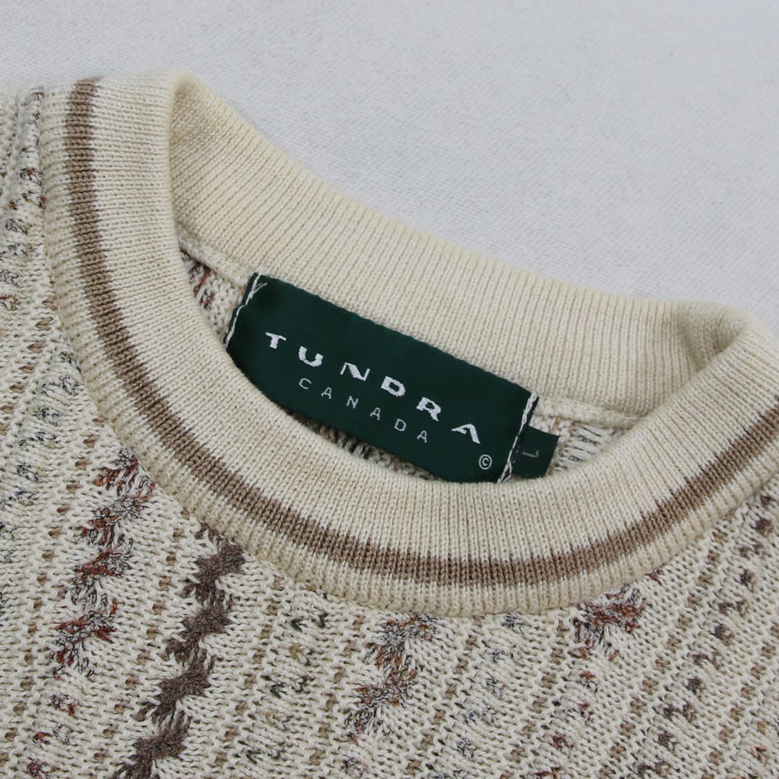 (착용컷) TUNDRA 케이블 니트 (남성용 103) 상품이미지5