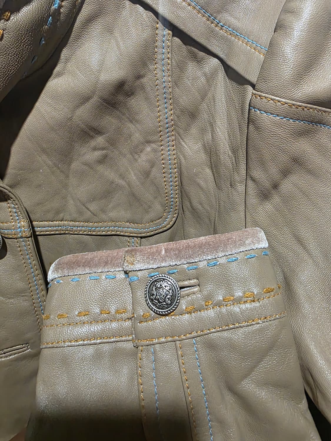 UVA 여성 양가죽 자켓55 상품이미지4