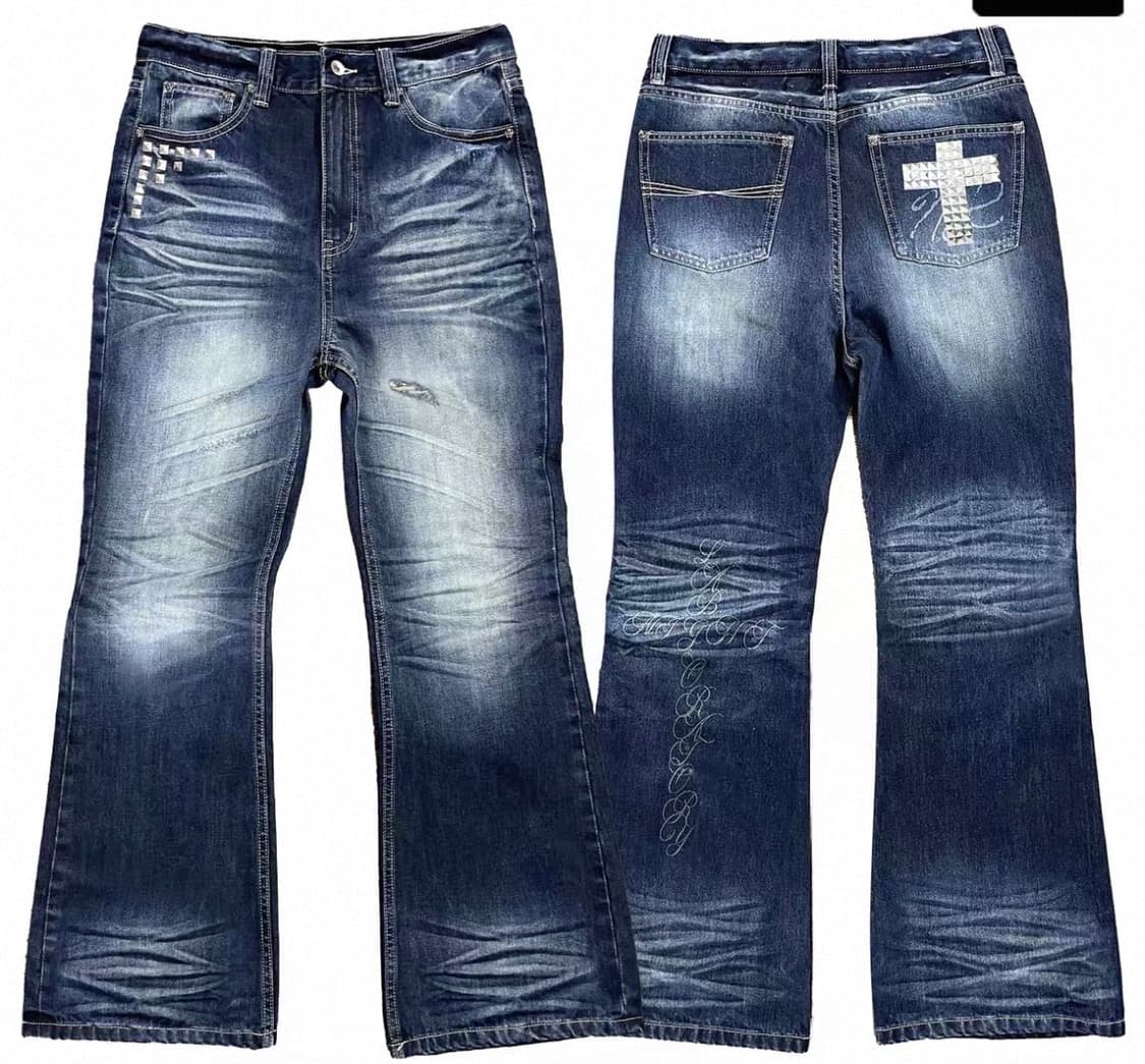 스터드 팬츠 상품이미지1