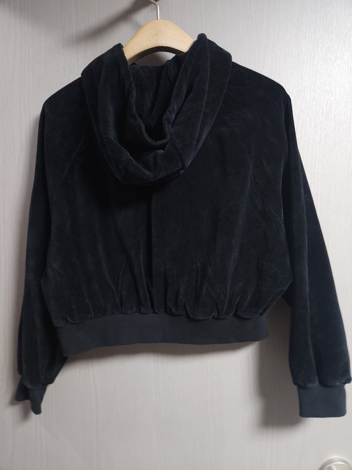 디스커버리 벨로아 코듀로이 후드 숏집업, M 상품이미지4